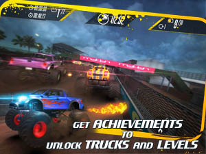 Insane Monster Truck Racing Скриншот и Подсказка 3